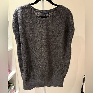 GAP Charcoal Knit Sweater vest